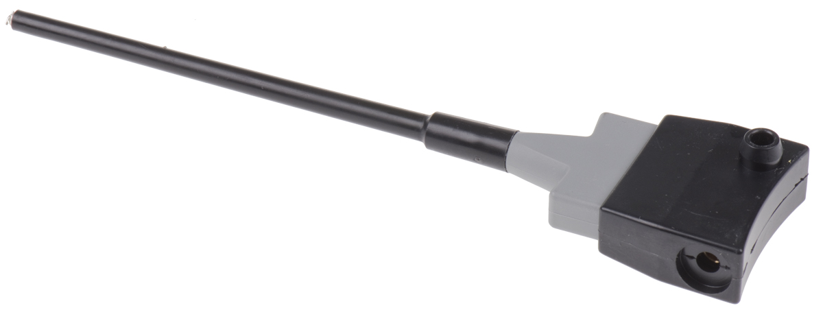 Hirschmann Test & Measurement Black Grabber Clip with Pincers, 4A, 60V dc, 4mm Socket