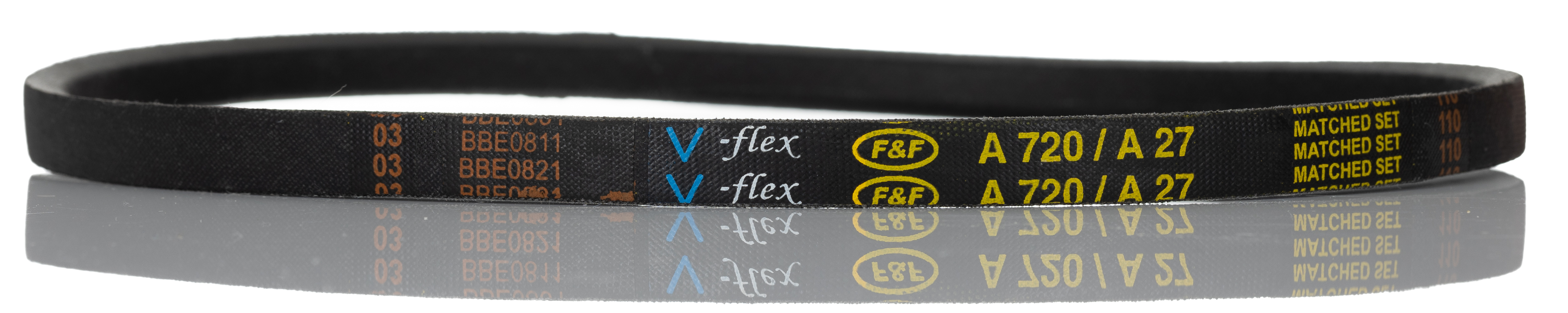 RS PRO Drive Belt, belt section A, 686mm Length