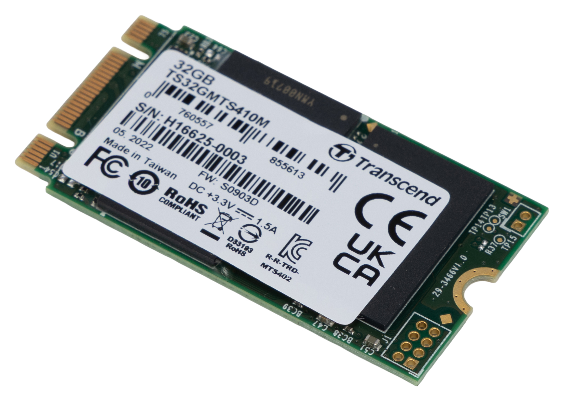 Transcend MTS410M M.2 32 GB Internal SSD