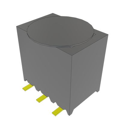 Samtec SSM Series Vertical Surface Mount PCB Socket, 4-Contact, 2-Row, 2.54mm Pitch, SMT Termination