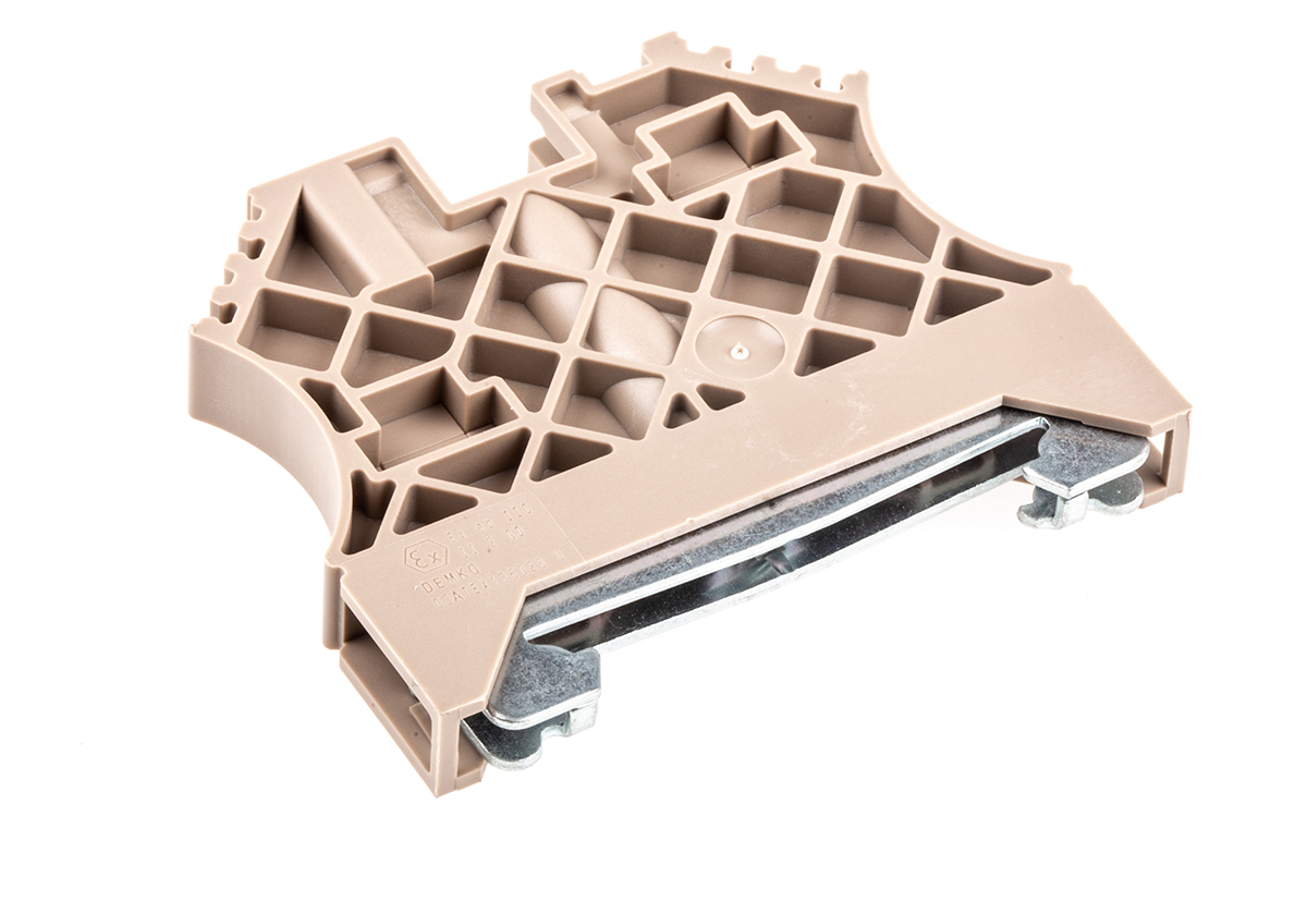 Weidmuller W Series End Stop for Use with DIN Rail Terminal Blocks