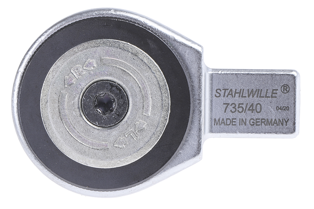 STAHLWILLE 735 Series Reversible Ratchet Ratchet Insert Tool, 3/4 in, 14 x 18 Insert, Chrome Finish