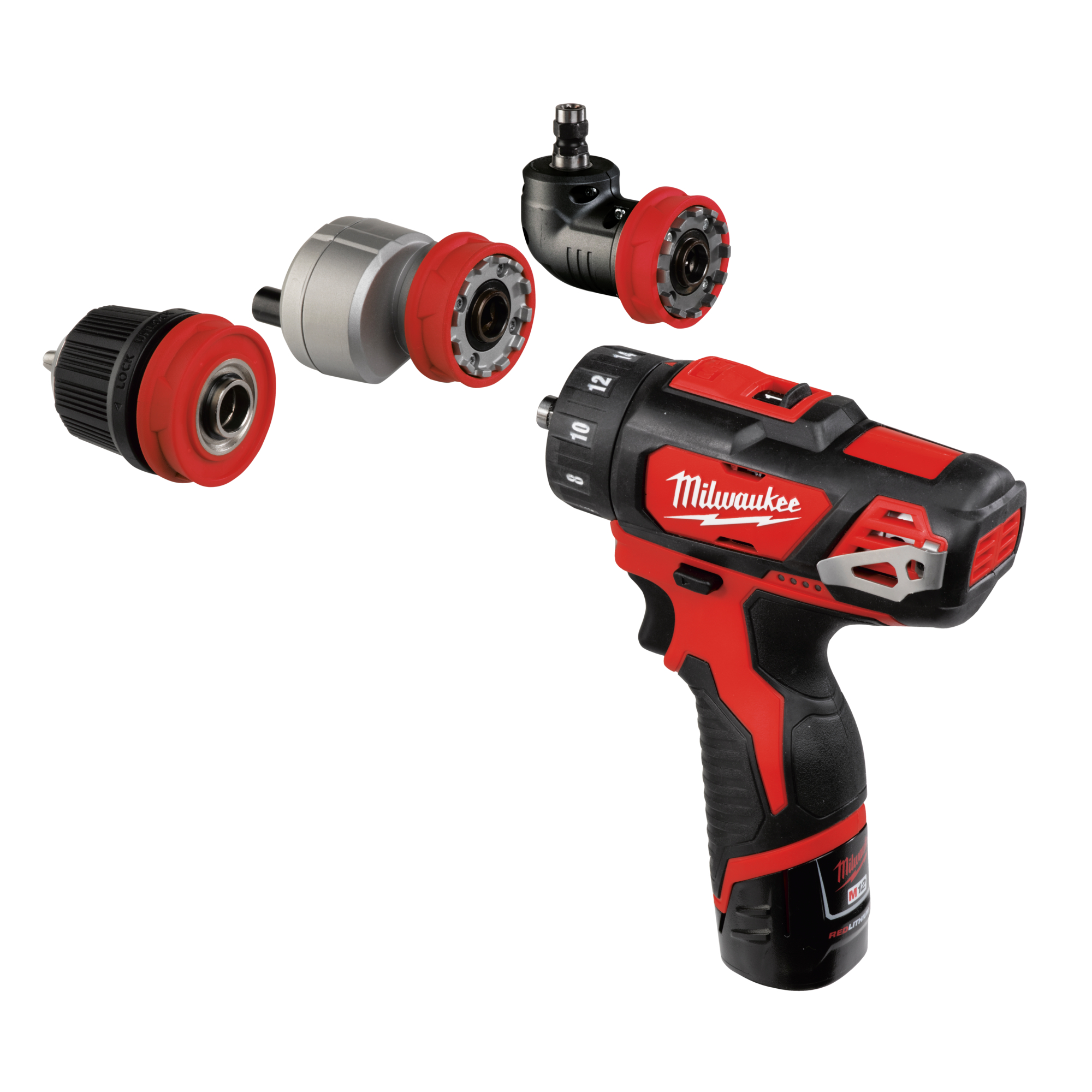 Milwaukee M12 1/4 in Hex 12V Cordless Drill Driver Li-Ion, Cordless