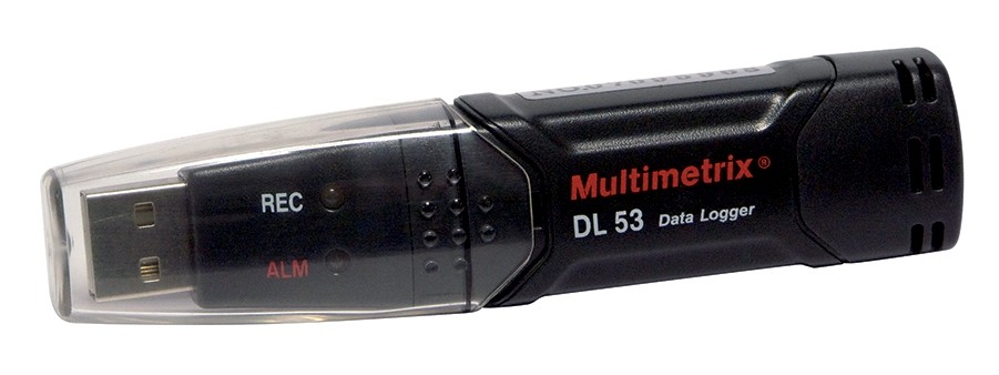 Chauvin Arnoux DL53 Temperature & Humidity Data Logger, USB, 1 Input Channel(s)