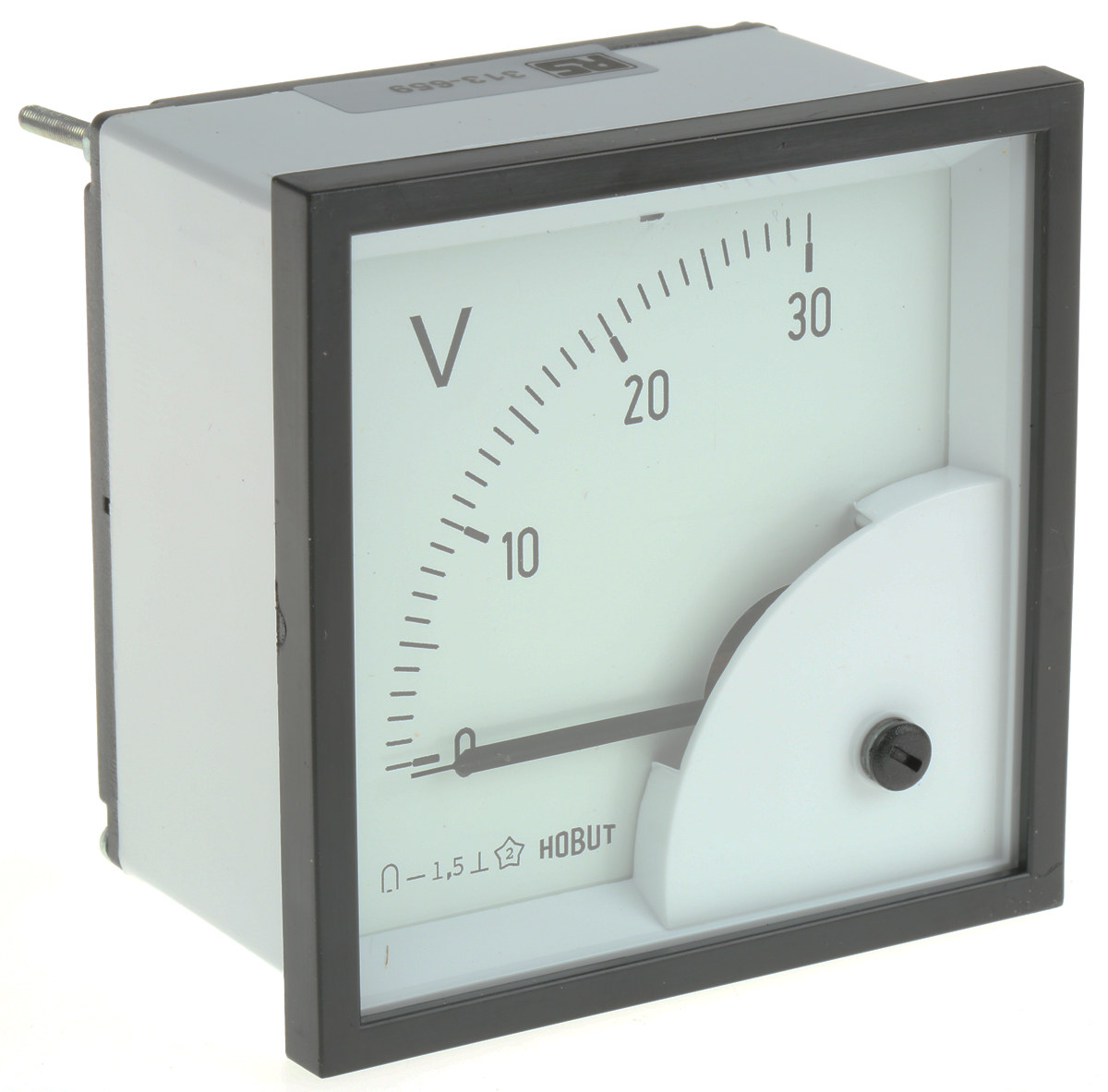 HOBUT Analogue Voltmeter DC, 68 x 68 mm