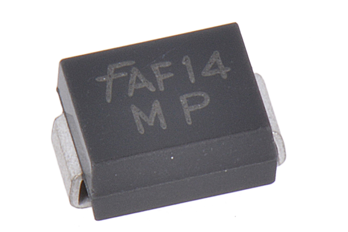 onsemi SMBJ36CA, Bi-Directional TVS Diode, 600W, 2-Pin DO-214AA