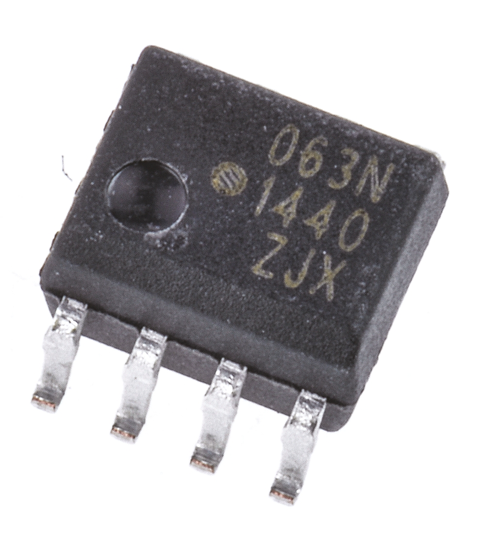 Broadcom, HCPL-063N-000E DC Input Transistor Output Dual Optocoupler, Through Hole, 8-Pin SOIC
