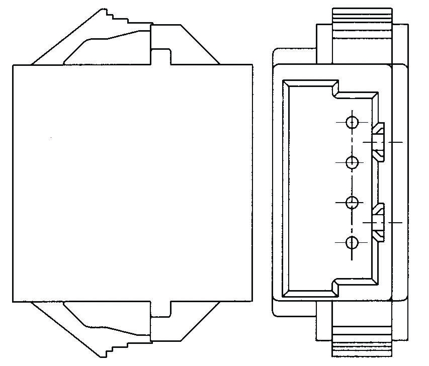 TE Connectivity, AMP-CT Male Connector Housing, 2mm Pitch, 10 Way, 1 Row