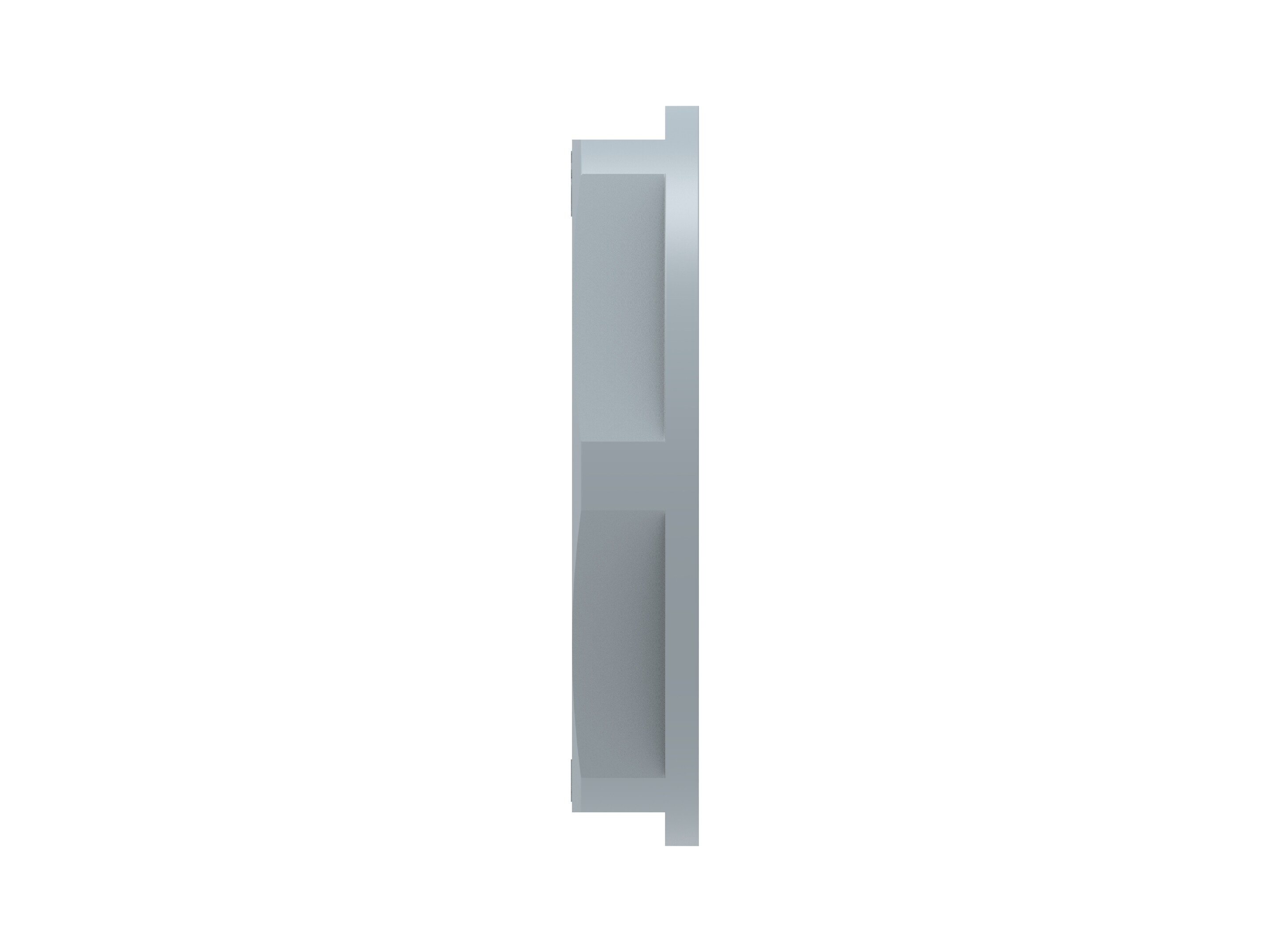 Grey UL 94 V2 PA 6 Cable Gland Locknut, M25 Thread