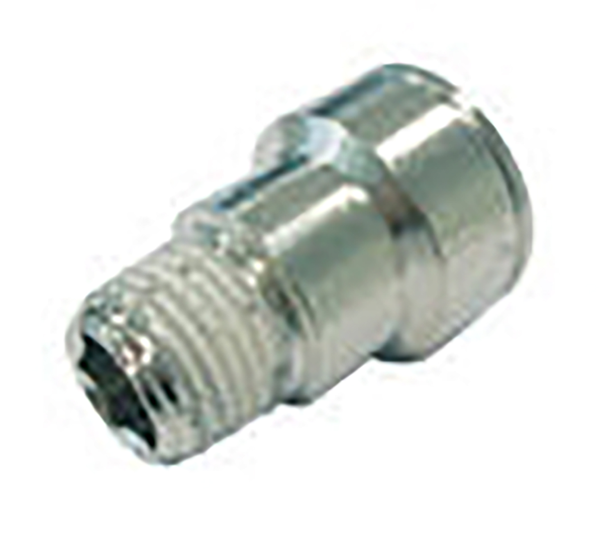 RS PRO Nickel Plated Brass Female Quick Air Coupling, G 1/4 Male Threaded