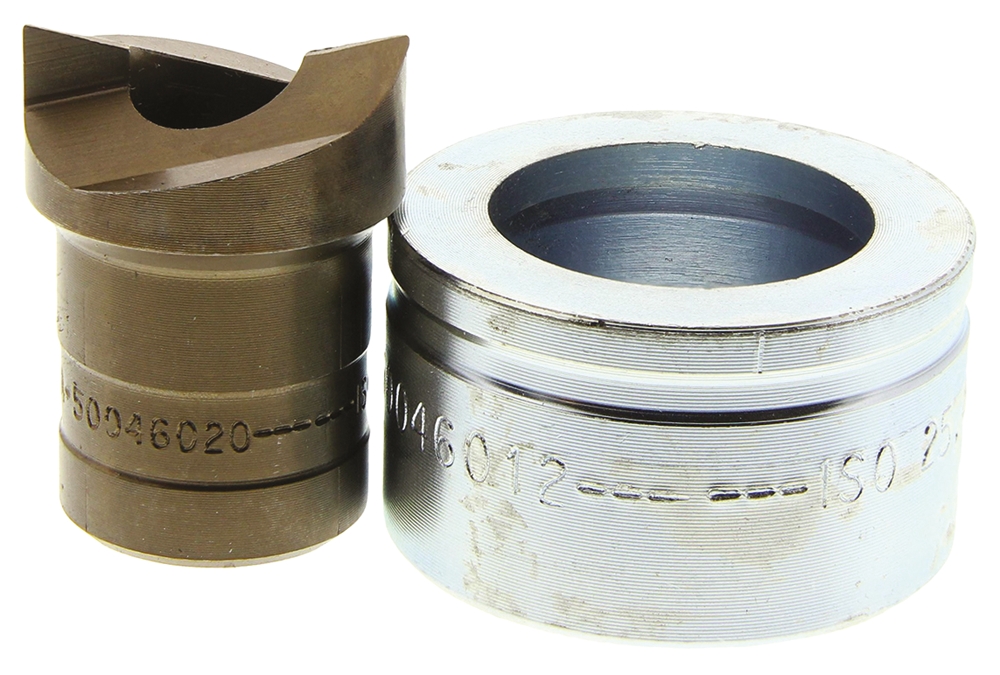 Greenlee Punch and Die Tool, 25.4mm, Circular, Hydraulic Operation