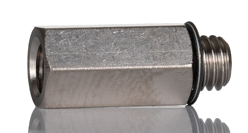 SMC M Series Straight Threaded Adaptor, M5 Male to M5 Male, Threaded Connection Style