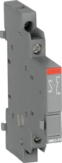ABB Auxiliary Contact HK1-20L Series Motor Protection Unit for Use with MS116, MS132, MO132
