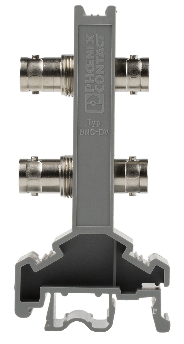 Phoenix Contact Straight 50Ω Coaxial Connector 0 to 4GHz