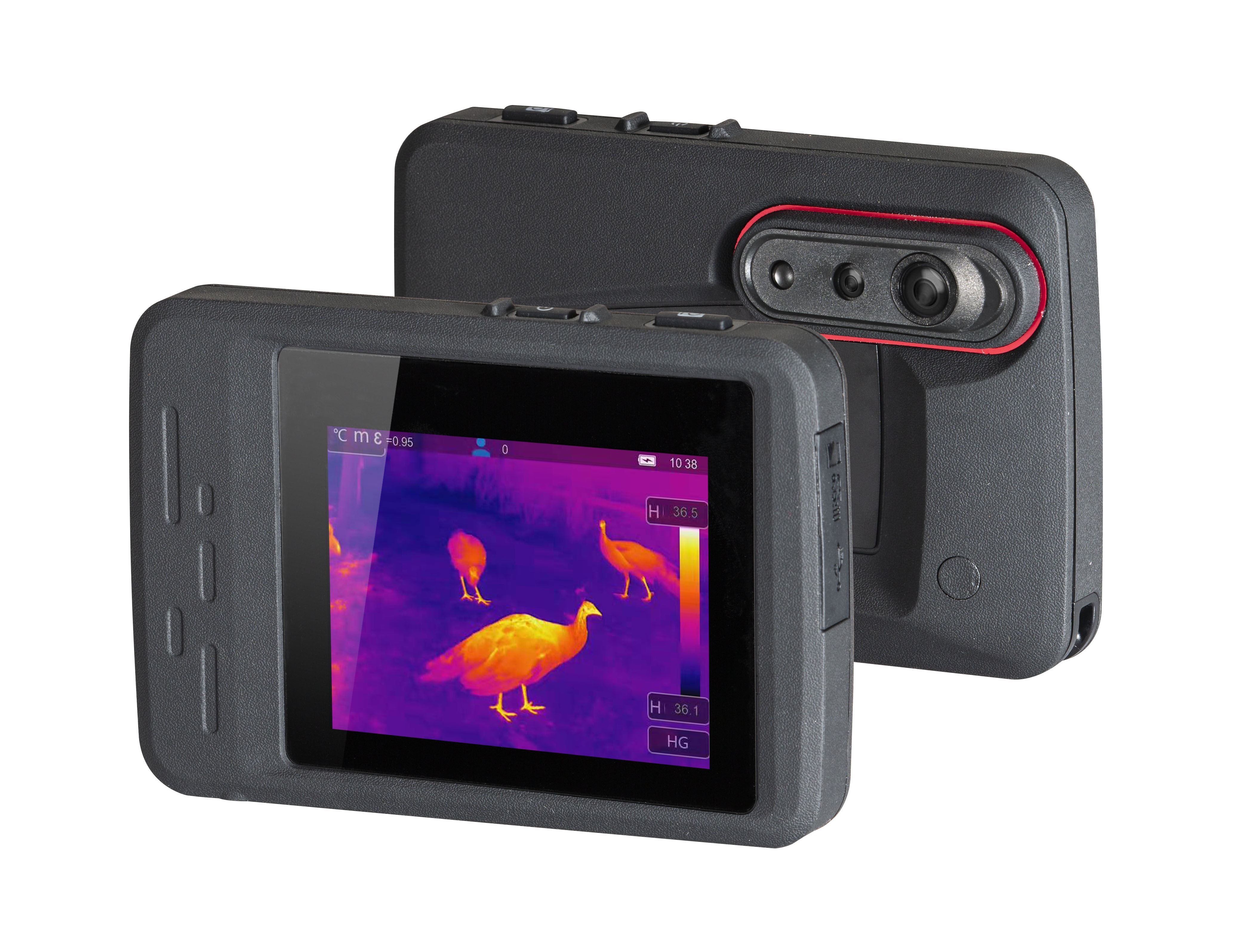 RS PRO USB, Wi-Fi Thermal Imaging Camera, -20 → +550 °C, 120 x 90pixel Detector Resolution