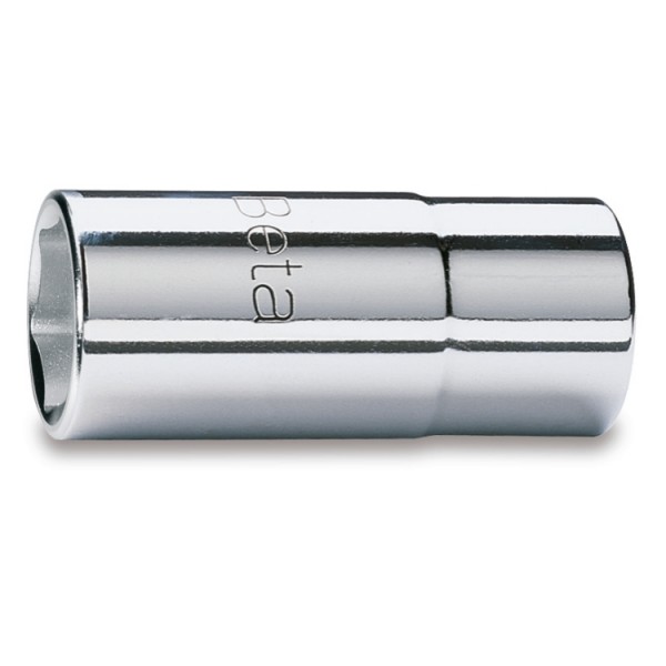 BETA 1/2 in Drive 10mm Deep Socket, 6 point, 77 mm Overall Length