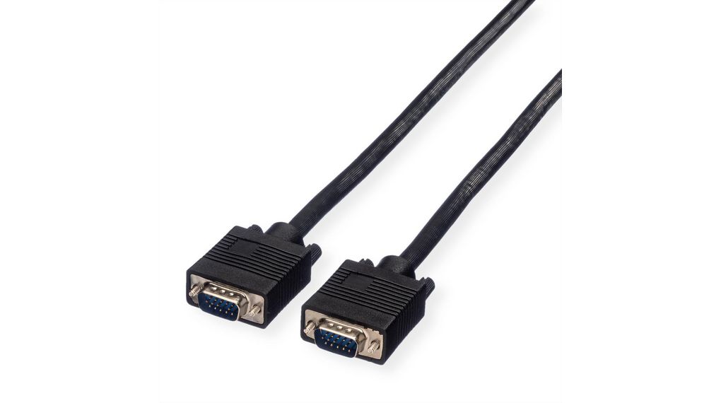 Value Male VGA to Male VGA SVGA Cable, 6m