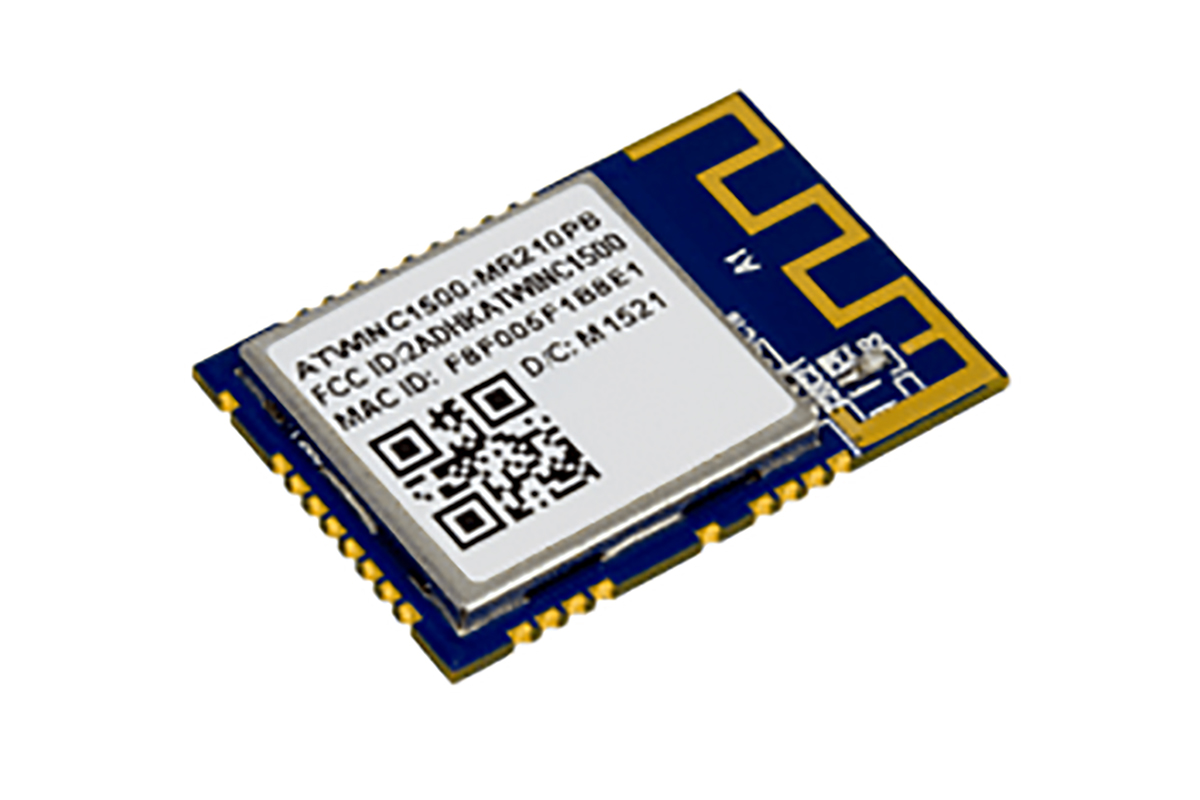 Microchip ATWINC15x0-MR210xB IEEE 802.11 b/g/n SmartConnect IoT Module ATWINC15x0 WiFi 2.412 → 2.472GHz