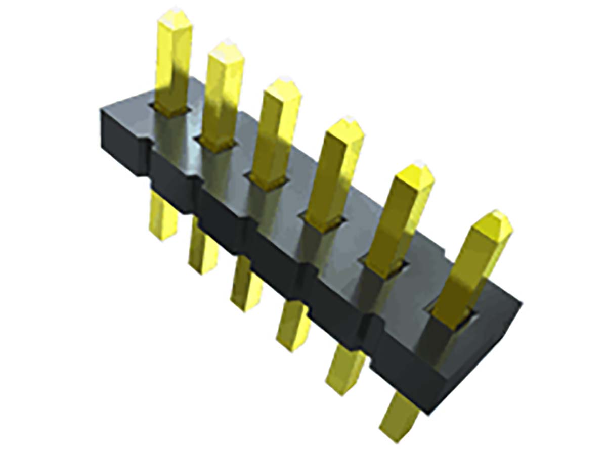Samtec FTS Series Straight Surface Pin Header, 16 Contact(s), 1.27 mm Pitch, 2 Row, Unshrouded