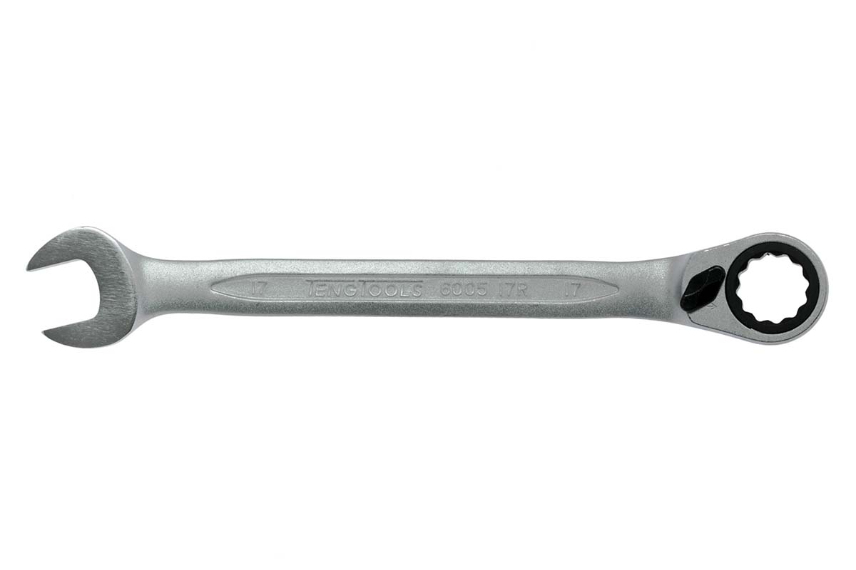 Teng Tools Combination Spanner, 17mm, 226 mm Overall