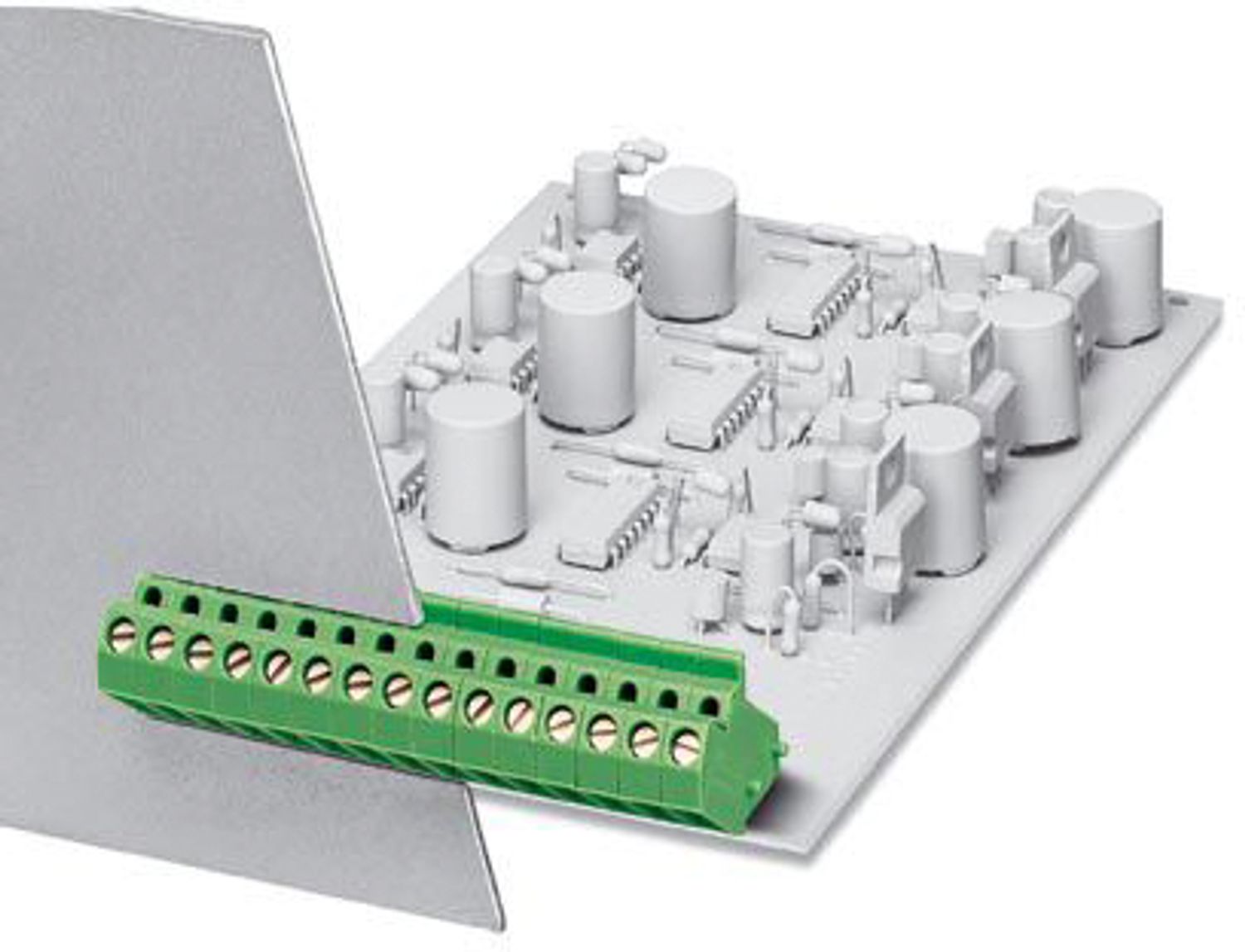 Phoenix Contact DMKDS 2.5 Series PCB Terminal Block, 1-Contact, 5mm Pitch, Through Hole Mount, 1-Row, Screw Termination