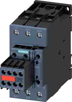 Siemens Contactor, 24 V dc Coil, 3-Pole, 40 A, 18.5 kW, 2 NC/2 NO
