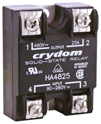 Sensata Crydom Solid State Relay, 125 A Load, Panel Mount, 530 V ac Load, 280 V Control