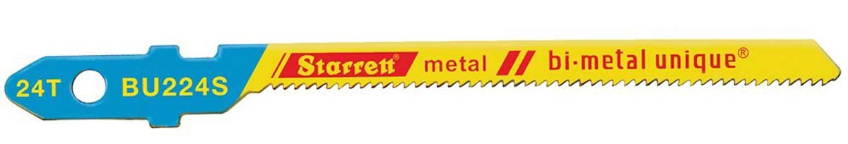 Starrett, 24 Teeth Per Inch 50mm Cutting Length Jigsaw Blade, Pack of 5
