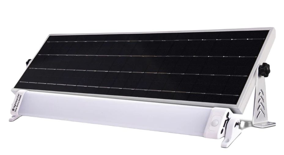 Nightsearcher NEXSUN, Solar Powered, Security Floodlight, 1 LED, 18 W, 2500, IP65 PIR, 6 V