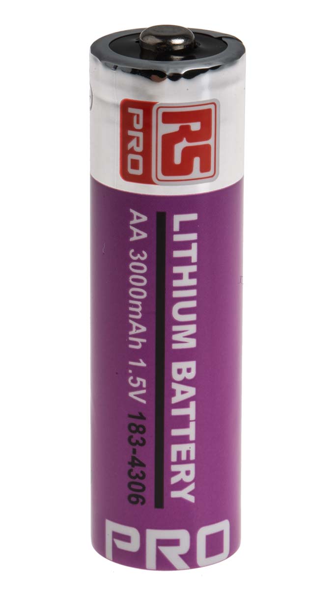RS PRO Lithium Iron Disulfide AA Batteries 1.5V