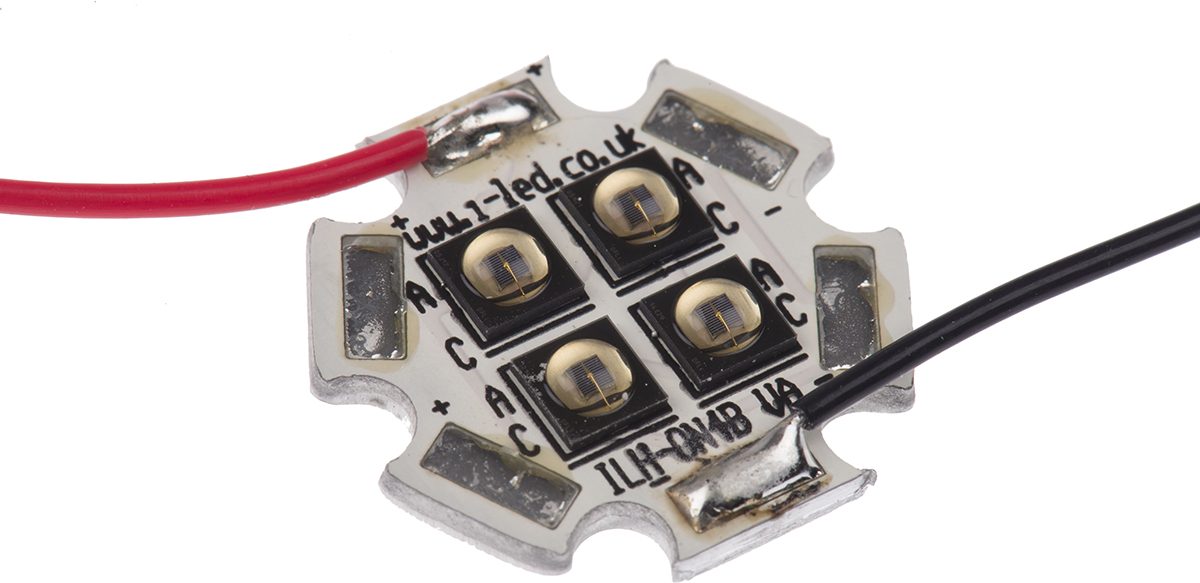ILH-IW04-85SL-SC211-WIR200. ILS, OSLON Black PowerStar 850nm IR LED Module, PCB SMD package