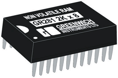STMicroelectronics 16kbit 70ns NVRAM, 24-Pin PCDIP, M48Z12-70PC1
