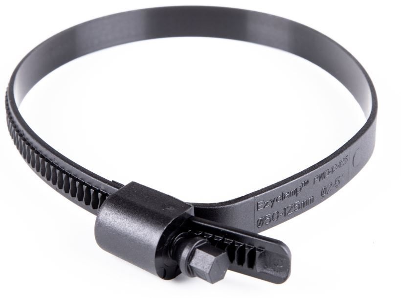 Ezyclamp Nylon Hose Clamp, 25 → 75mm ID