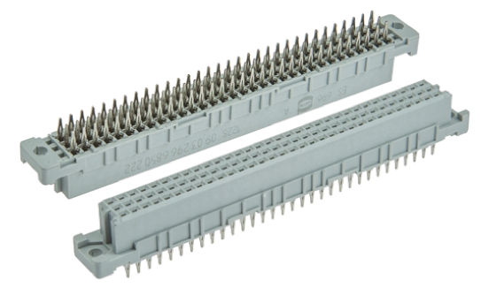 HARTING DIN 41612 96 Way 2.54mm Pitch, Straight Rectangular Connector, Socket