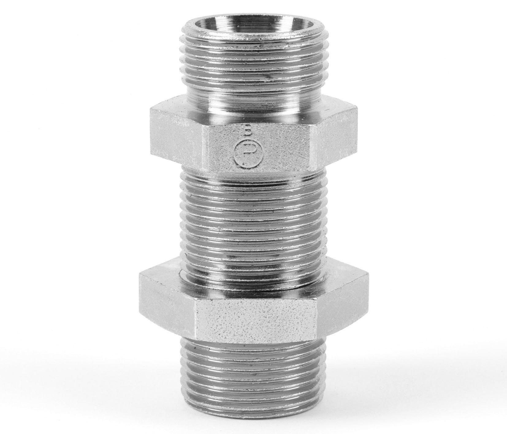 Parker Straight Tube to Tube Male 24° DIN Cone to Male 24° DIN Cone, SV12SOMDCF