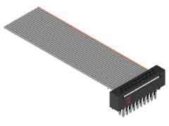 Samtec FFMD Series Flat Ribbon Cable, 1.27mm Pitch, Tiger Eye IDC to Tiger Eye IDC
