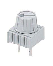 10kΩ, Through Hole Trimmer Potentiometer 0.5W Top Adjust TT ElectronicsBI, 72