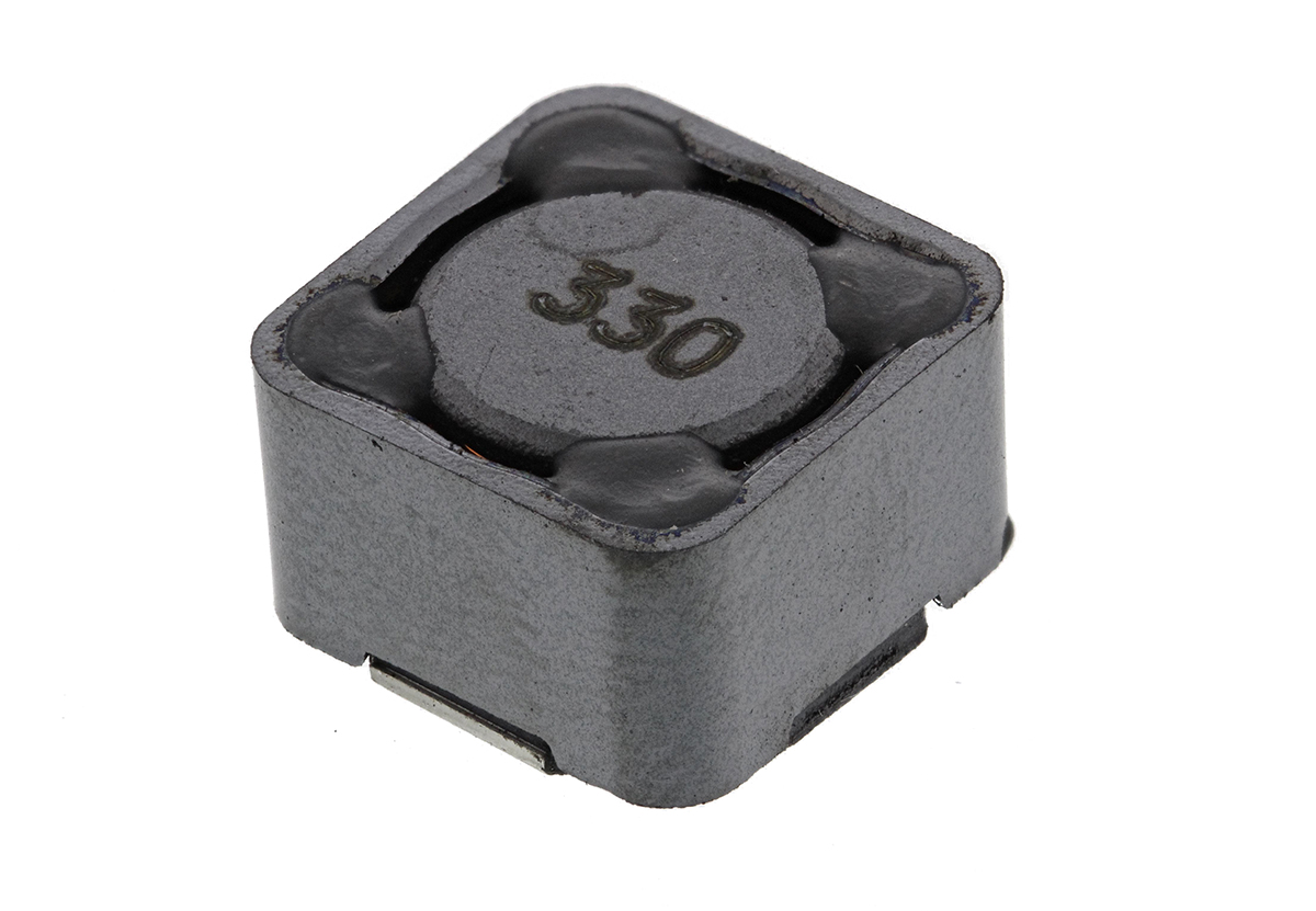 Bourns, SRR1280, 1280 Yes Surface Mount Inductor with a Ferrite DR & RI Core, 33 μH Wirewound ±20 % 3.5 A Idc Q:28