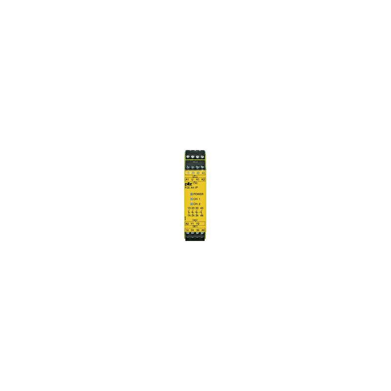 Pilz 777587 Expansion Module 24V dc, Single/Dual-Channel 4 Safety Contacts
