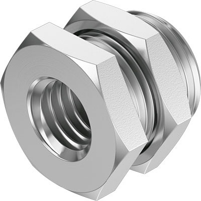 Festo NPFC-H-G14-F Series, G 1/4 to G 1/4, Threaded Connection Style, 8069241