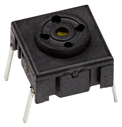 MEC IP67 Black Tact Switch, SPST 50 mA @ 24 V dc