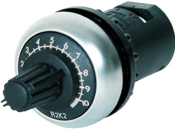 Eaton RMQ-Titan 2.2kΩ Rotary Potentiometer, 171157 M22-R2K2