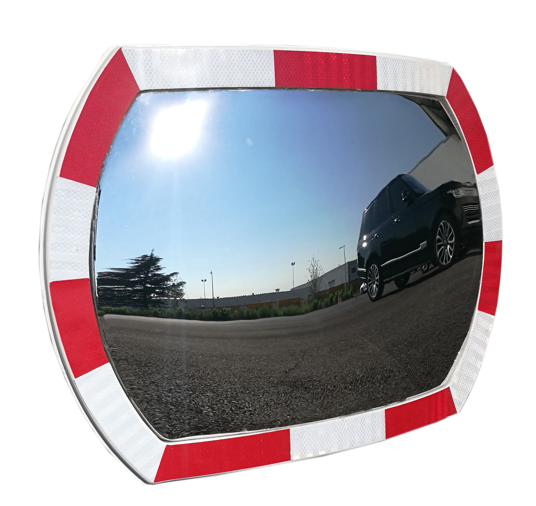 RS PRO Polycarbonate Both Mirror, Curved