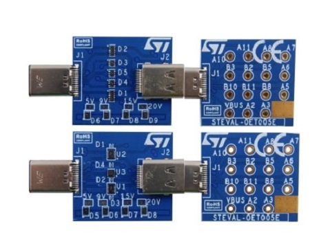 STMicroelectronics ST STEVAL-OET005VD STEVAL-OET005 Evaluation Kit for ECMF02-2HSMX6, ECMF4-2450A60N10 STEVAL-OET005VD