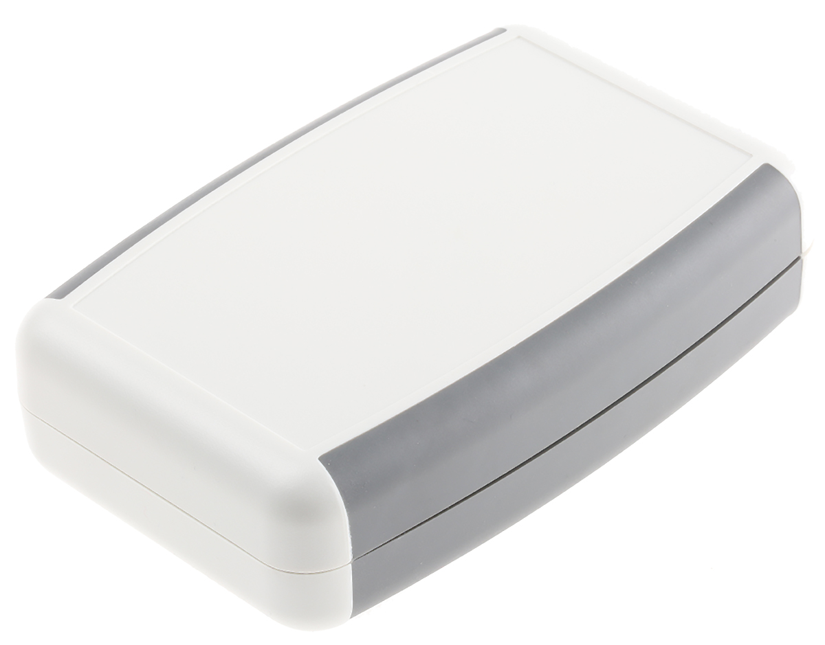 Hammond 1553 Series Grey ABS Handheld Enclosure, , IP54, 117.2 x 79 x 32mm