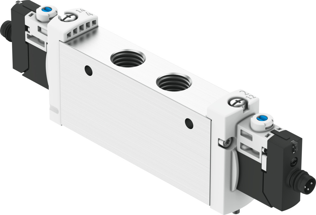 Festo 5/3 Closed Solenoid Valve - Electrical G 1/4 VUVG Series, 8031534