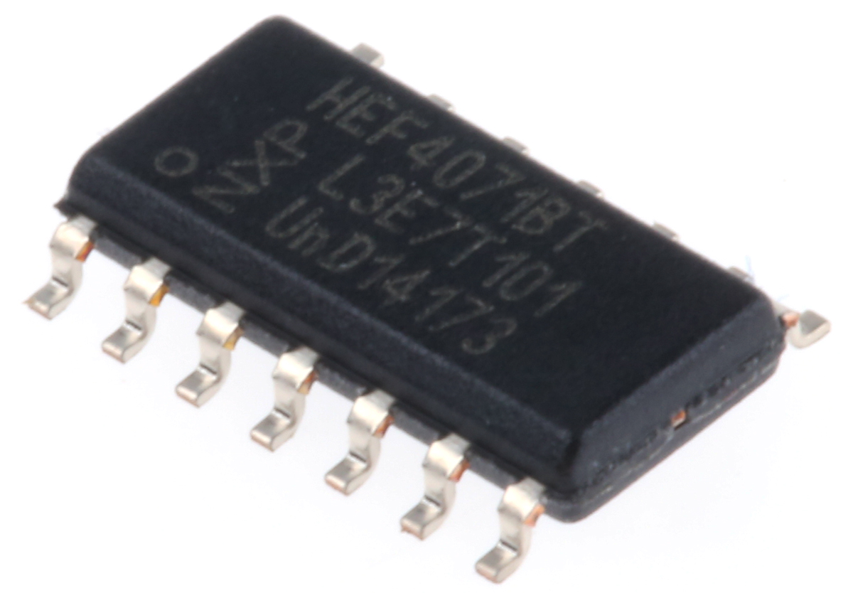 Nexperia HEF4071BT,652, Quad 2-Input OR Logic Gate, 14-Pin SOIC