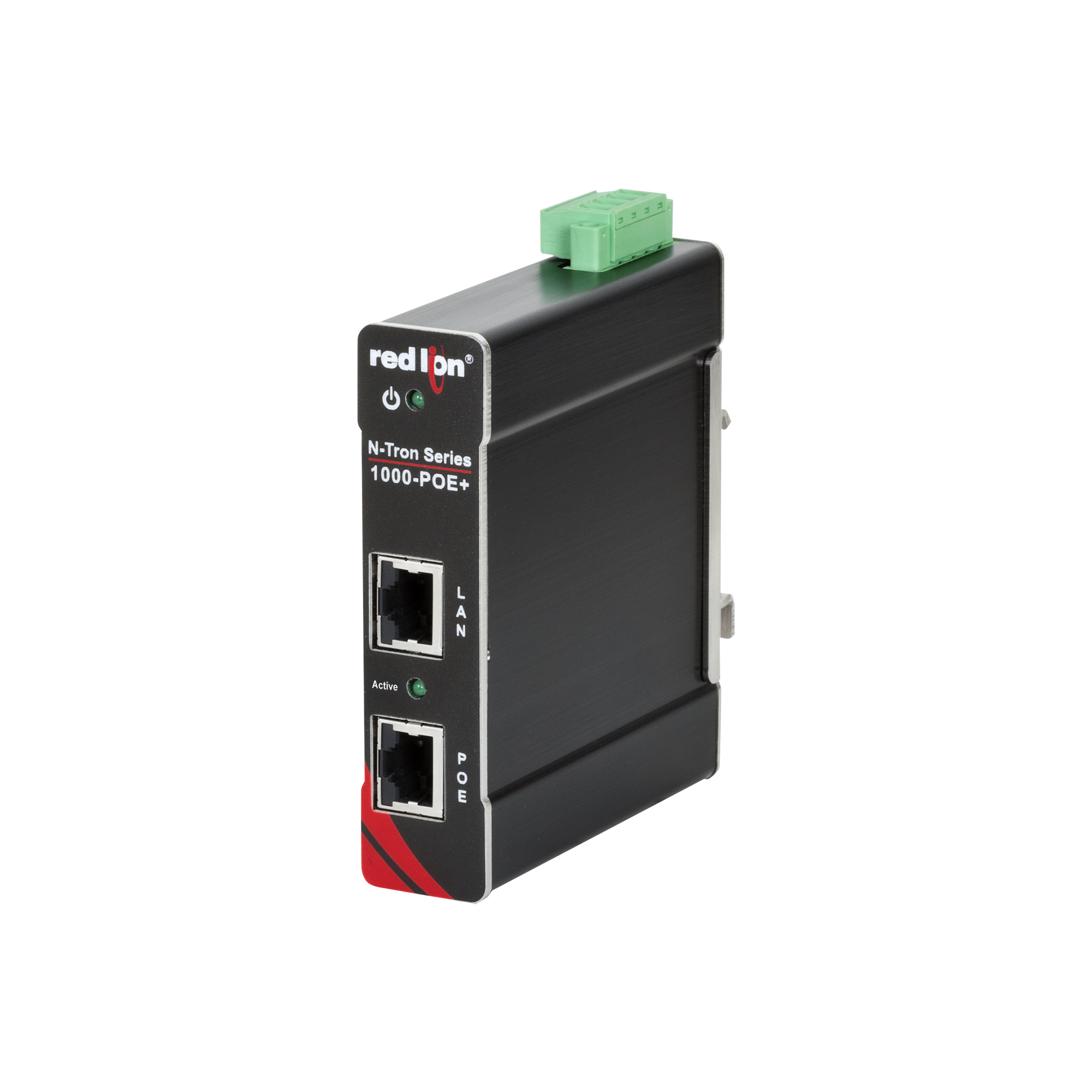 N-Tron Single Port POE Injector, 10 → 30V dc Input, 54V dc Output, 30W