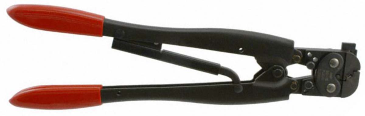 TE Connectivity CERTI-CRIMP Hand Ratcheting Crimp Tool for PIDG Splices, PIDG Terminals, Plasti-Grip Terminals
