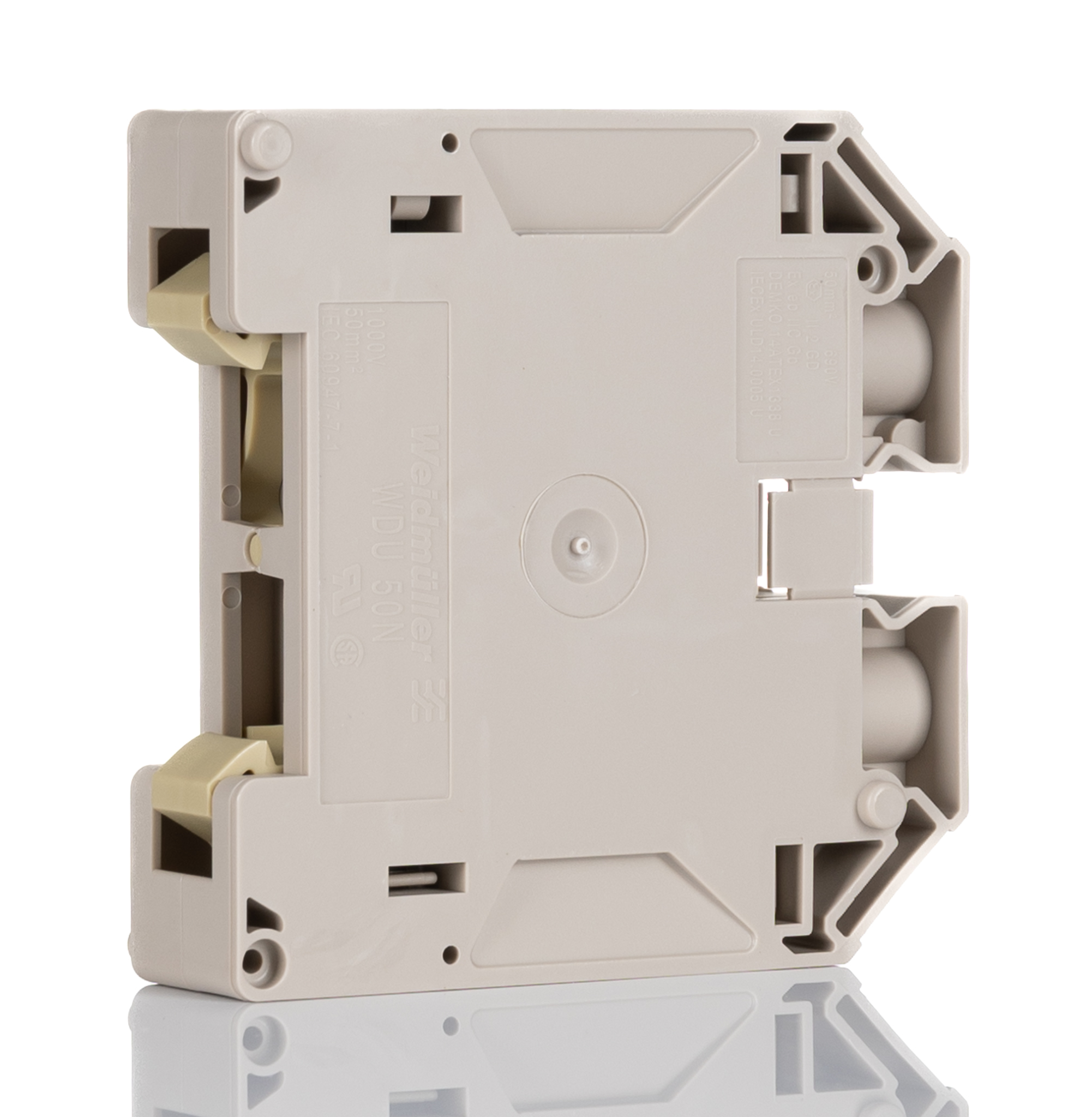 Weidmuller 1820840000 W Series Dark Beige, 70mm², Single-Level, Screw Termination